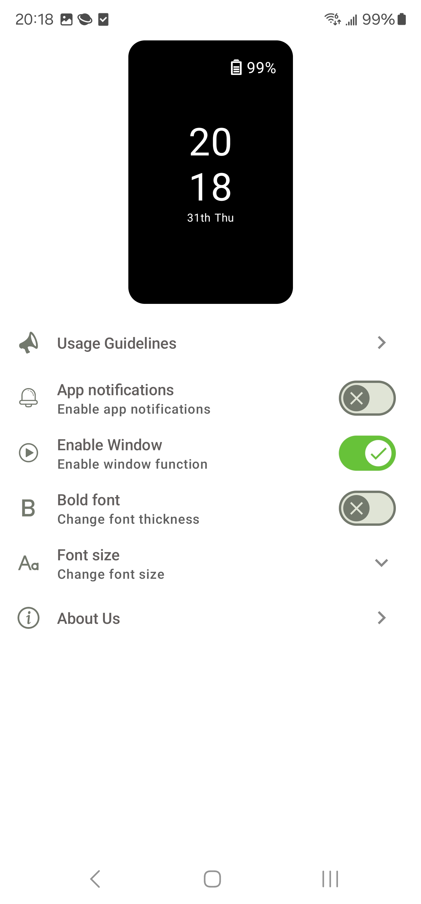 SmartWindow Screenshots1